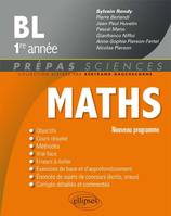 Mathématiques BL-1 - nouveau programme 2013, nouveau programme