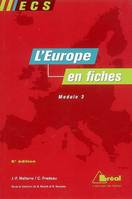 EUROPE EN FICHES ECS (L')