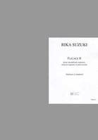 Fugace II, Saxophone soprano, mezzo-soprano et percussion