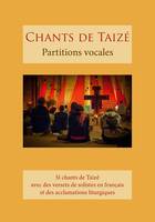 Chants de Taizé, Partitions vocales