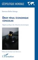 Droit pénal économique congolais, Régime juridique des infractions économiques