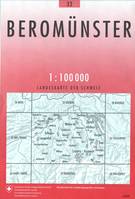 Carte nationale de la Suisse à 1:100 000, 32, BEROMUNSTER
