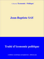 Traité d'économie politique