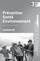 Prévention santé environnement 3e Prépa - Pro Corrigé