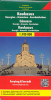 carte Arménie Caucase...