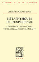 Métaphysiques de l'expérience, Empirisme et philosophie transcendantale selon kant