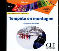 Cd audio collection decouverte : tempete en montagne