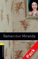 OBWL 3E LEVEL 1: REMEMBER MIRANDA AUDIO CD PACK, Livre+CD