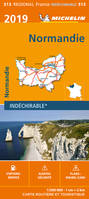 Carte Régionale Normandie 2019