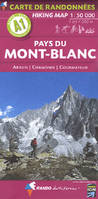 Pays du mont-blanc 1/50 000