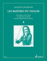 The Masters of the Violin, Twelve books of Studies revised, annotated and fingered by Mathieu Crickboom. violin.