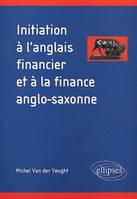 Initiation à l'anglais financier et à la finance anglo-saxonne, Livre