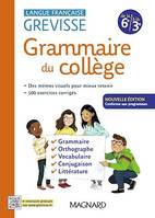 Grevisse du collège, Langue française - 6e à la 3e