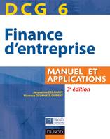 6, DCG 6 - Finance d'entreprise - 3e édition - Manuel et applications, Manuel et Applications