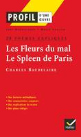 Profil - Baudelaire : Les Fleurs du mal, Le Spleen de Paris : 20 poèmes expliqués, analyse littéraire de l'oeuvre