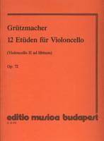 12 Etüden op. 72 (Violoncello II ad lib.), (Violoncello II ad lib.)