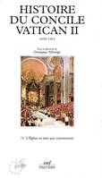 Histoire du Concile Vatican II, Tome IV, L'Église en tant que communion, Histoire du concile Vatican 2 (1959-1965) - tome 4 L'Eglise en tant que communion, 1959-1965