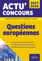 Questions européennes 2025-2026