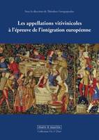 Les appellations vitivinicoles à l'épreuve de l'intégration européenne