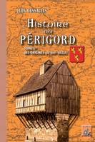 Histoire du Périgord (Tome Ier), des origines au XIIIe siècle