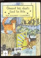 Quand les chats font la fete, - TEXTE FRANCAIS