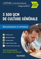 3500 QCM de culture générale - 2023-2024, Catégories B et C