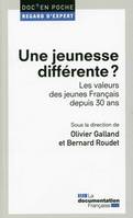 UNE JEUNESSE DIFFERENTE ?, LES VALEURS DES JEUNES FRANCAIS DEPUIS 30 ANS