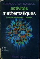 Activités mathématiques, au cours moyen 23 année