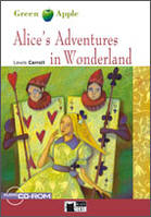 Alice's Adventures In Wonderland+CDrom A1 Starter  (Green Apple Series), Livre+CD-Rom