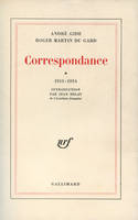 Correspondance (Tome 1-1913-1934), 1913-1934