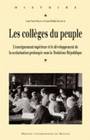 Les collèges du peuple, L'enseignement primaire supérieur et le développement de la scolarisation prolongée sous la Troisième République