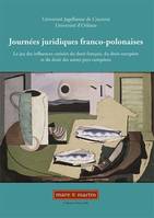 Journées juridiques franco-polonaises, Le jeu des influences croisées du droit français, du droit européen et du droit des autres pays européens.