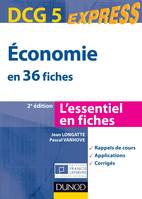 5, Économie DCG 5 - 2e éd. - en 36 fiches, en 36 fiches