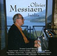 Olivier Messiaen - Inédits - CD