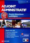 Adjoint administratif catégorie C. Toute fonctions publiques. Concours Examen professionnel, toutes fonctions publiques, Ville de Paris