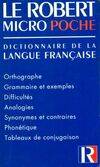 Le Robert micro. Dictionnaire d'apprentissage de la langue française, dictionnaire d'apprentissage de la langue française