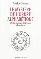 Le mystère de l'ordre alphabétique