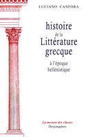 Histoire de la littérature grecque à l'époque hellénistique