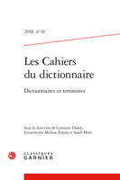 Les Cahiers du dictionnaire, Dictionnaires et territoires