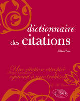 DICTIONNAIRE DES CITATIONS