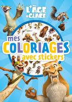 L'ÂGE DE GLACE - Mes coloriages avec stickers