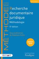 Recherche documentaire juridique, Méthodologie