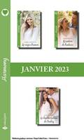 Pack mensuel Harmony - 3 romans (Janvier 2023)