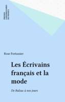 Les écrivains français et la mode, de Balzac à nos jours