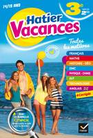 Cahier de vacances 2018 de la 3e à la 2de- 2019, pour réviser dans toutes les matières