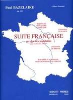 Suite Française, sur des airs populaires. op. 114. cello (violin / clarinet / alto saxophone in Eb) and piano.