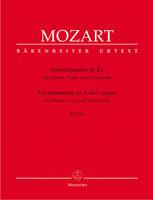 Divertimento In E Flat K.563, For Violin, Viola and Cello - Urtext Edition