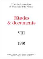 ÉTUDES ET DOCUMENTS - 1996