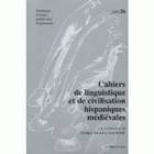 Cahiers de linguistique et de civilisation hispaniques médiévales, n°26/2003