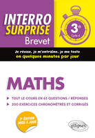 Maths 3e - Tout le cours en 63 questions/réponses et 200 exercices chronométrés et corrigés - 2e édition mise à jour